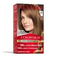 thumbnail image 1 of Revlon ColorSilk Permanent Hair Color, Bond Repair Complex, 54 Light Golden Brown, 1 pack, 1 of 15