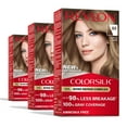 thumbnail image 1 of Revlon ColorSilk Permanent Hair Color, Bond Repair Complex, 60 Dark Ash Blonde, 3 pack, 1 of 11