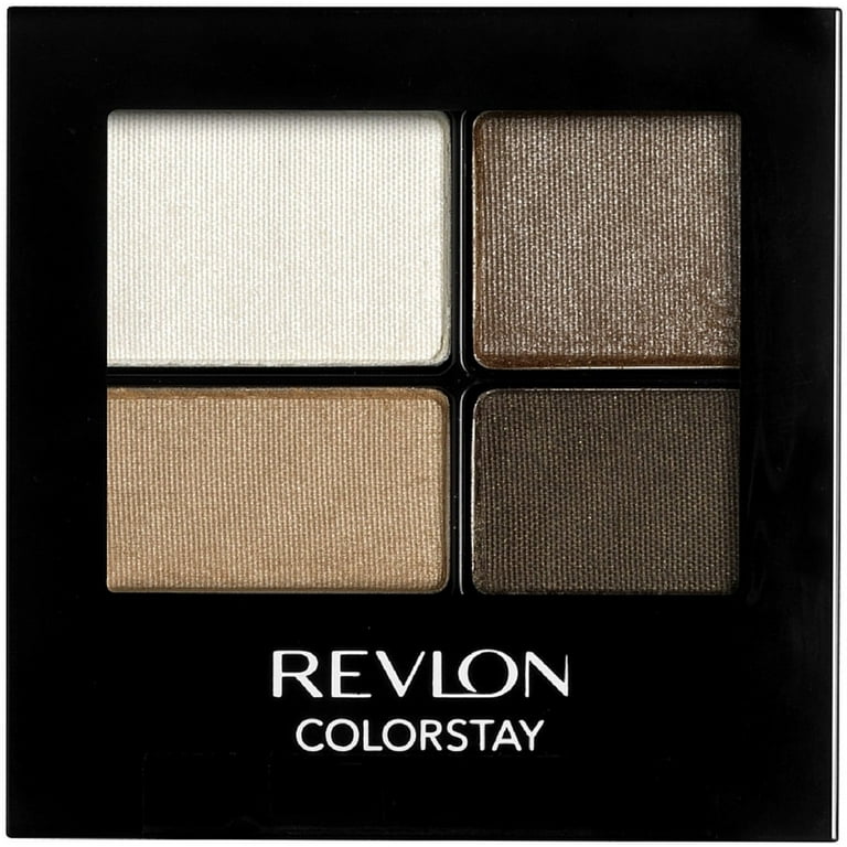 アイシャドウ REVLON COLORSTAY DAY TO NIGHT 555MOONLIT Revlon ColorStay 16 Hour Eye Shadow Quad, Day to Night Makeup