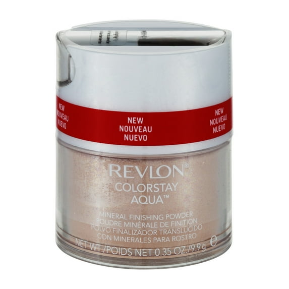 Revlon ColorStay Aqua Translucent Light Medium Mineral Finishing Powder, 0.35 OZ
