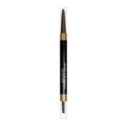 Revlon ColorStay Waterproof Brow Creator, 2-in-1 Eyebrow Pencil & Powder, 610 Dark Brown, 0.003 oz
