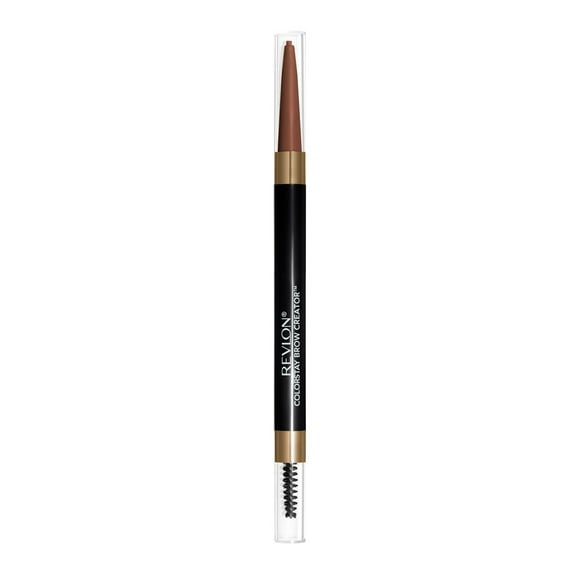 Revlon ColorStay Waterproof Brow Creator, 2-in-1 Eyebrow Pencil & Powder, 620 Auburn, 0.003 oz