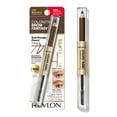 thumbnail interactive-video image 1 of Revlon ColorStay Brow Fantasy, Eyebrow Pencil with Clear Shaping Gel, 003 Medium Brown, 1 of 14