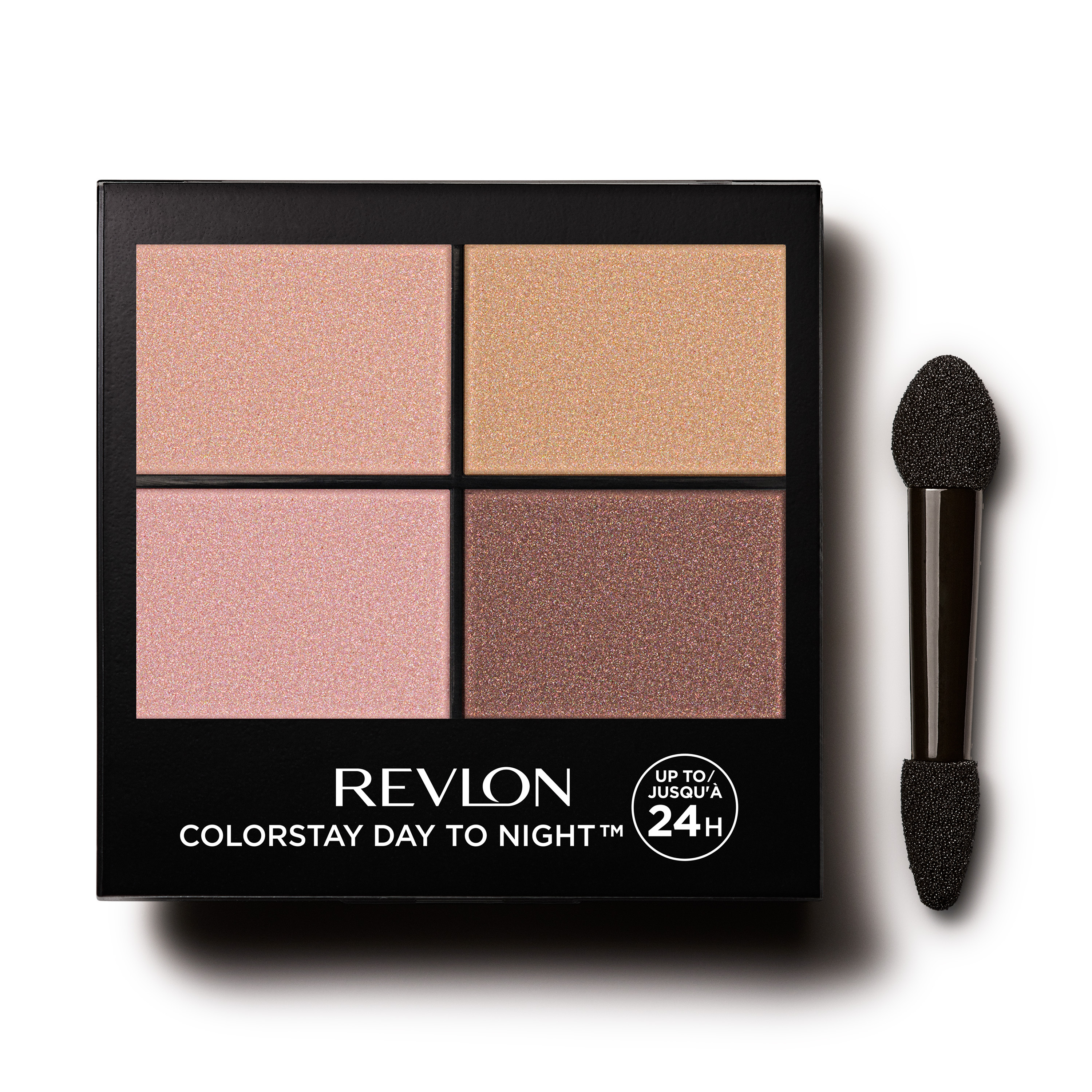 Revlon ColorStay Day to Night Eyeshadow Quad, Longwear Shadow Palette with Transitional Shades and Buttery Soft Feel, Crease & Smudge Proof, 505 Decadent, 0.16 oz - image 1 of 12