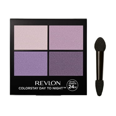 Revlon ColorStay Day to Night Long Lasting Matte and Shimmer Eyeshadow Quad, 530 Seductive, 0.16 oz