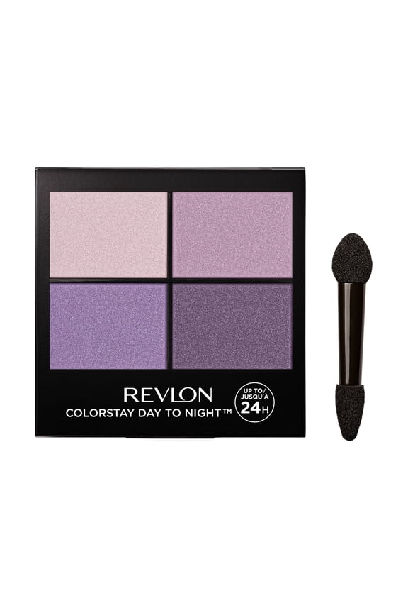 ColorStay Day to Night Long Lasting Matte and Shimmer Eyeshadow Quad, 530 Seductive, 0.16 oz