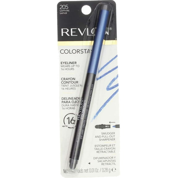 Revlon ColorStay Eye Liner, [205] Sapphire 0.01 oz (Pack of 2)