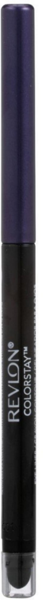 Revlon ColorStay Eyeliner Pencil, Black Violet 1 ea (Pack of 2)
