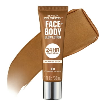 Revlon ColorStay Face & Body Glow Lotion, Luminizing, 130 If You Glow You Glow