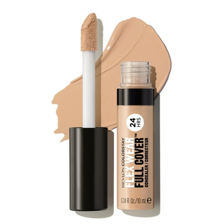 Revlon ColorStay Flex Wear Concealer, Full Coverage, 24HR Wear, 030 Light Medium, 0.34 fl oz