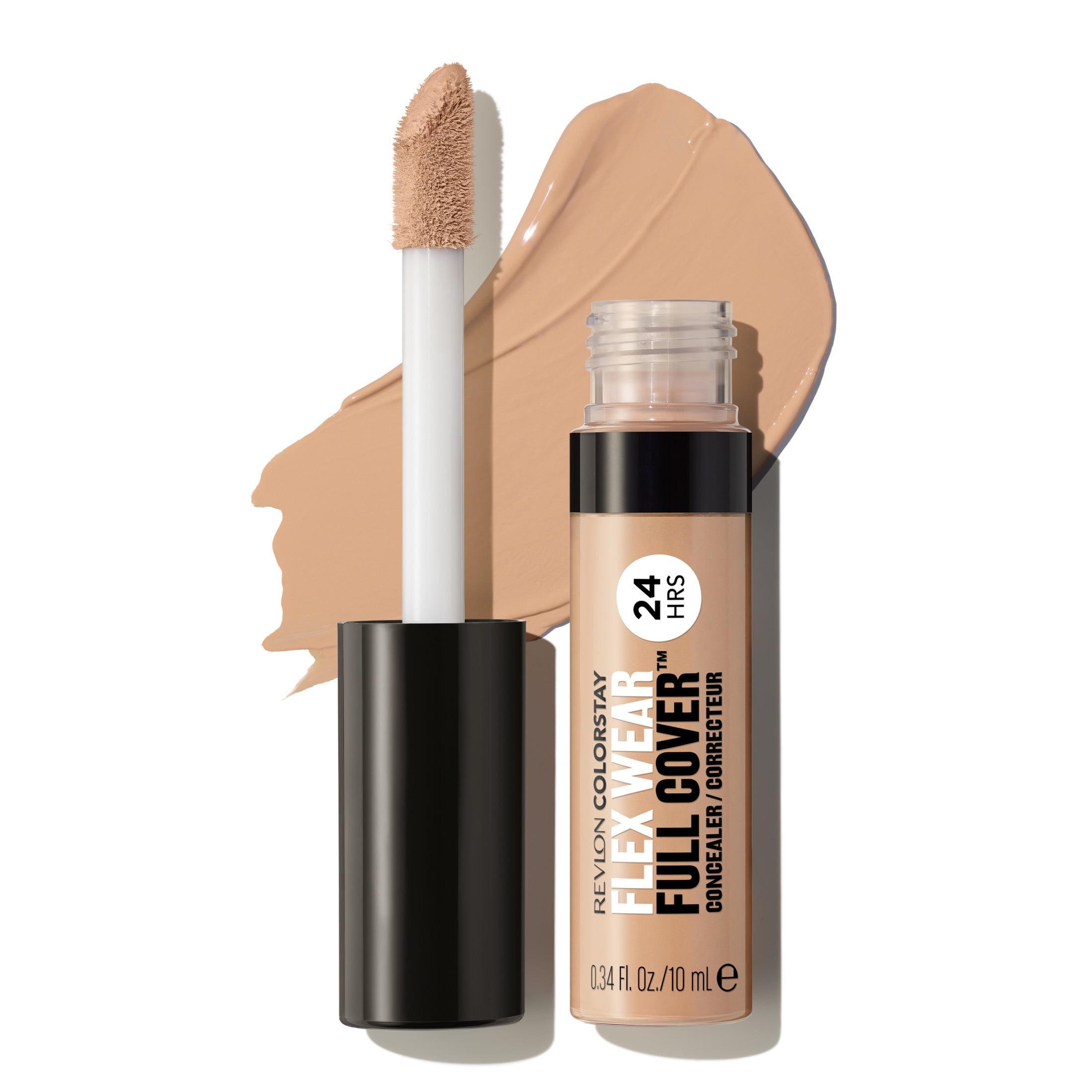 Revlon ColorStay Flex Wear Concealer, Full Coverage, 24HR Wear, 040 Medium, 0.34 fl oz - Walmart.com Revlon ColorStay Flex Wear Concealer, Full Coverage, 24HR Wear, 040 Medium, 0.34 fl oz - Walmart.com