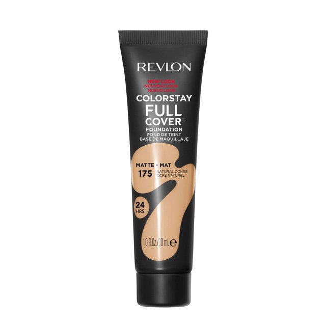 Revlon ColorStay Full Coverage Cream Foundation Makeup, Matte Finish