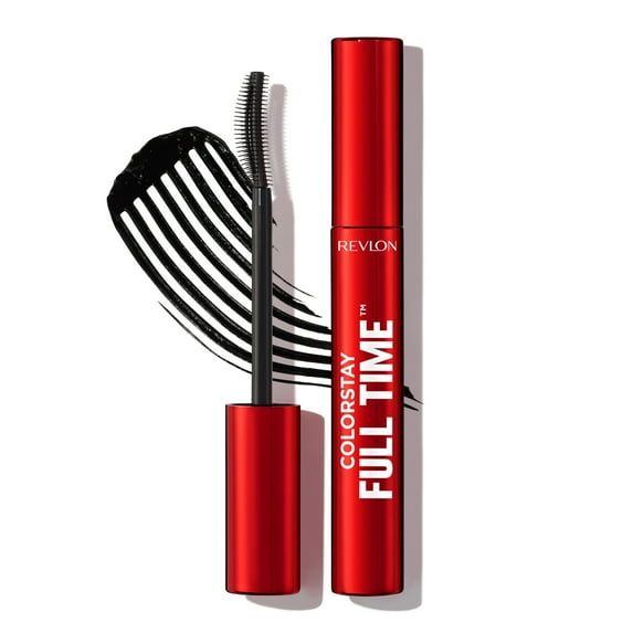 Revlon ColorStay Full Time Mascara, Buildable Volume, 401 Blackest Black