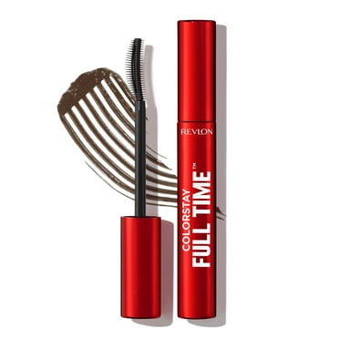 Revlon ColorStay Full Time Mascara, Buildable Volume, 403 Natural Brown