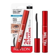 Revlon ColorStay Full Time Waterproof Mascara, Volumizing, 411 Blackest Black, Waterproof, 0.25 fl oz