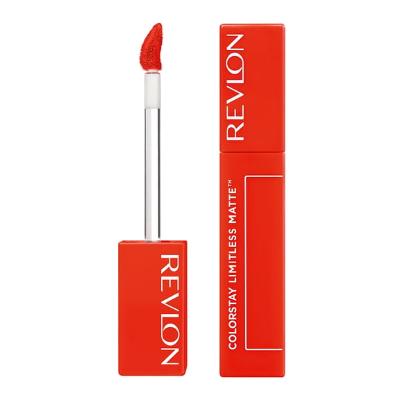 Revlon ColorStay Limitless Matte Liquid Lipstick, 24HR Wear, 009 Hot Take, 0.17 fl oz