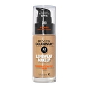 Revlon ColorStay Liquid Foundation Makeup, Matte Finish, Combination/Oily Skin, SPF 15, 280 Tawny, 1 fl oz
