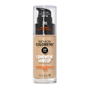 Revlon ColorStay Liquid Foundation Makeup, Matte Finish, Combination/Oily Skin, SPF 15, 285 Shell, 1 fl oz