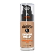 Revlon ColorStay Liquid Foundation Makeup, Matte Finish, Combination/Oily Skin, SPF 15, 315 Butterscotch, 1 fl oz