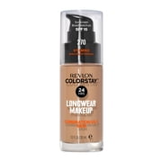 Revlon ColorStay Liquid Foundation Makeup, Matte Finish, Combination/Oily Skin, SPF 15, 270 Chestnut, 1 fl oz