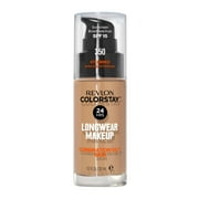Revlon ColorStay Liquid Foundation Makeup, Matte Finish, Combination/Oily Skin, SPF 15, 350 Rich Tan, 1 fl oz