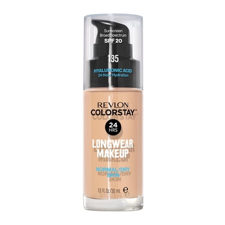 Revlon ColorStay Liquid Foundation Makeup, Normal/Dry Skin, SPF 20, 135 Vanilla, 1 fl oz price history and forecast - Revlon 7265331016