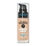 Revlon ColorStay Liquid Foundation Makeup, Normal/Dry Skin, SPF 20, 130 Porcelain, 1 fl oz