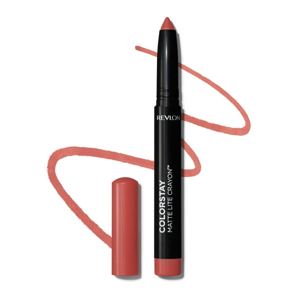 Revlon ColorStay Matte Lite Crayon Lightweight Lipstick, She'S Fly, 0.049 oz