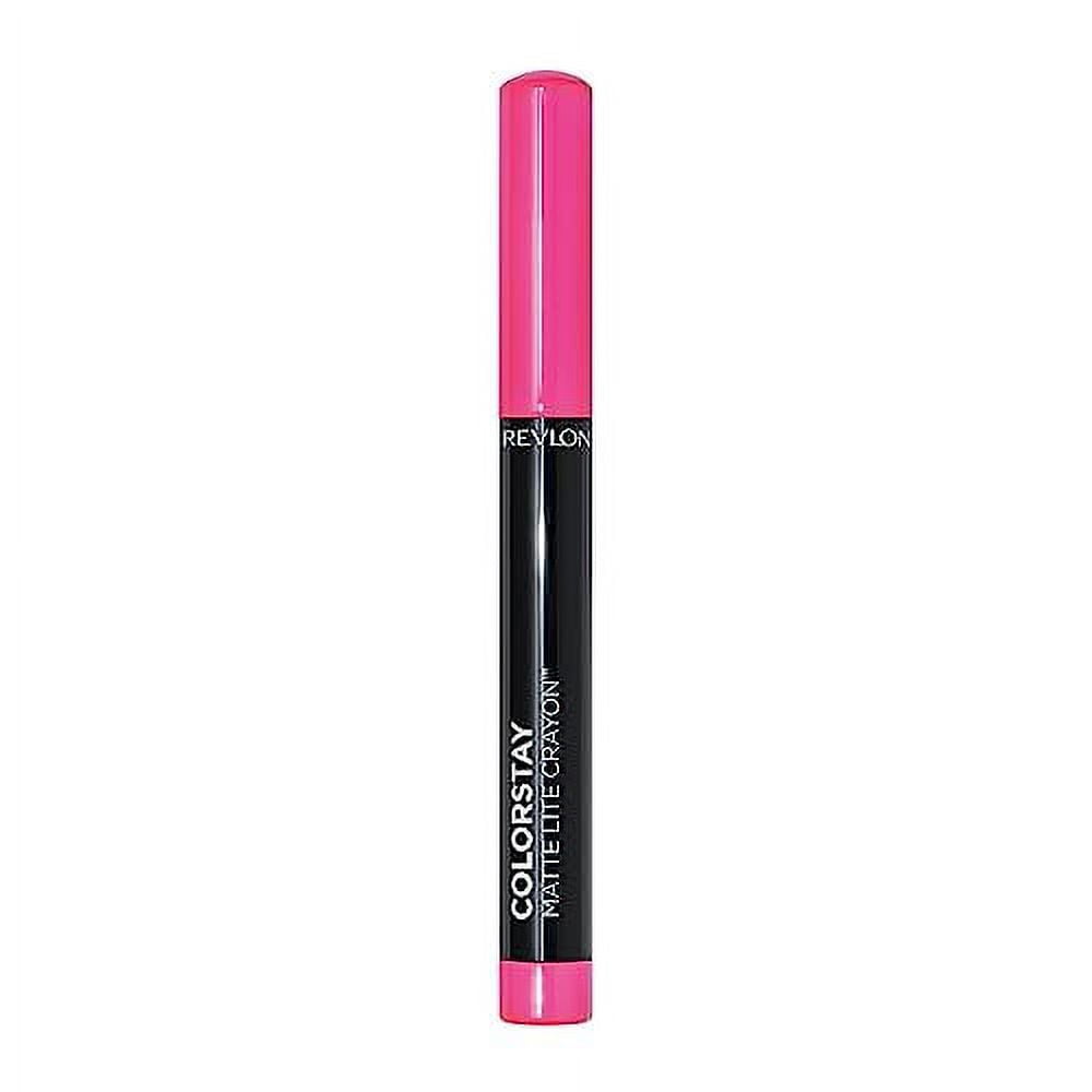 Revlon ColorStay Matte Lite Crayon Lipstick with Builtin Sharpener