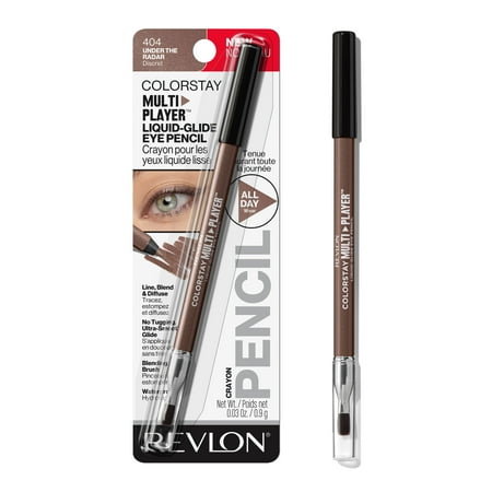 Revlon ColorStay Multiplayer Liquid-Glide Eye Pencil, Waterproof Eye Liner, 404 Under the Radar, 0.03 oz
