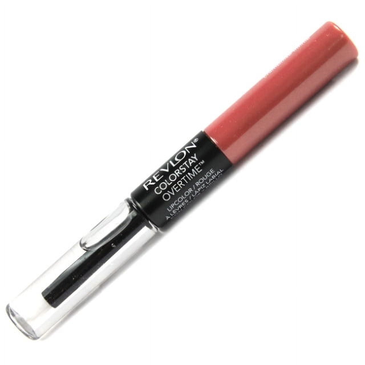 Revlon ColorStay Overtime Liquid Lip Color, Perennial Peach [430] 0.07 oz (Pack of 2)
