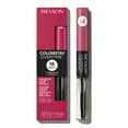 thumbnail interactive-video image 1 of Revlon ColorStay Overtime Longwearing Gloss Lipstick with Vitamin E, 220 Unlimited Mulberry, 0.07 fl oz, 1 of 10