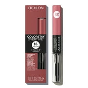 Revlon ColorStay Overtime Longwearing Gloss Lipstick with Vitamin E, 550 Blush Hour, 0.07 fl oz