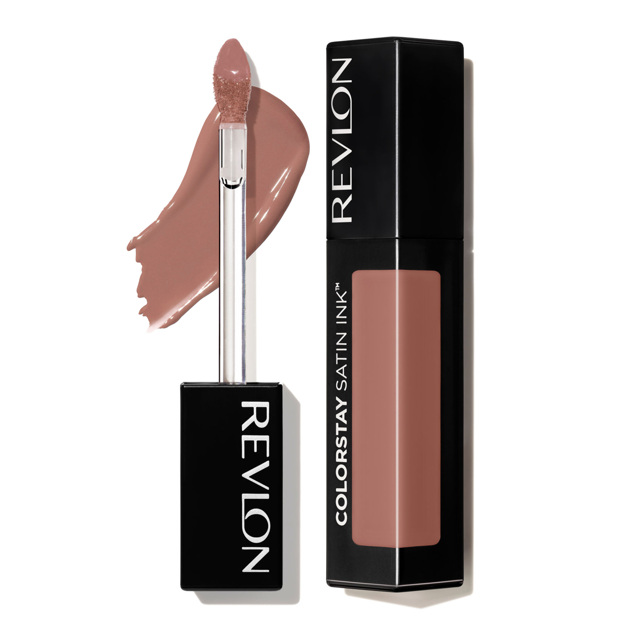 Revlon ColorStay Satin Ink Liquid Lipstick, Longwear Rich Lip Colors, 001 Your Go-To, 0.17 fl. Oz - image 1 of 11