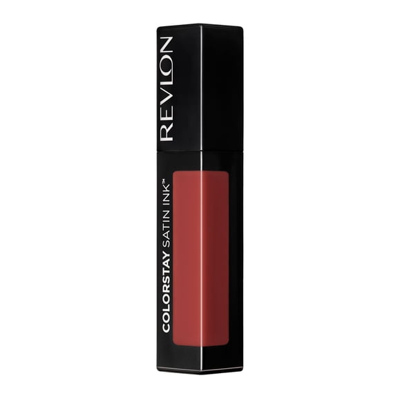 Revlon ColorStay Satin Ink Long Lasting Lipstick with Vitamin E, 013 Holy Pumpkin, 0.17 fl oz