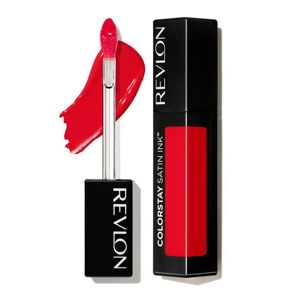 Revlon ColorStay Satin Ink Long Lasting Lipstick with Vitamin E, 015 Fire & Ice, 0.17 fl. Oz