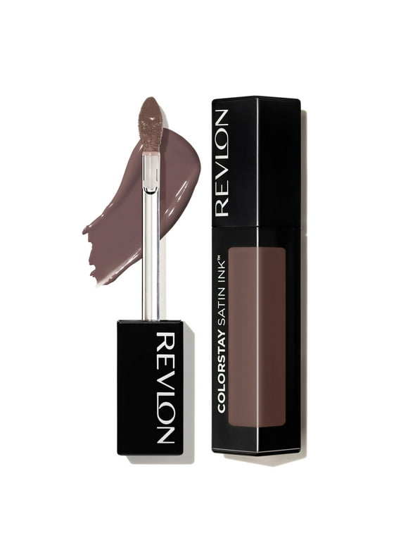 Revlon ColorStay Satin Ink Long Lasting Lipstick with Vitamin E, 024 Perfect Storm, 0.17 fl. Oz