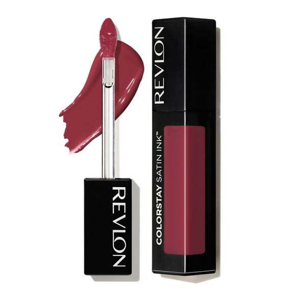 Revlon ColorStay Satin Ink Long Lasting Lipstick with Vitamin E, Silky Sienna, 0.17 fl oz