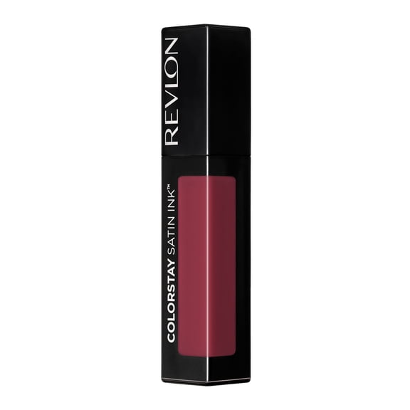 Revlon ColorStay Satin Ink Long Lasting Lipstick with Vitamin E, 005 Silky Sienna, 0.17 fl oz