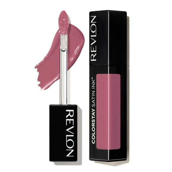 Revlon ColorStay Satin Ink Long Lasting Lipstick with Vitamin E, Speak Up, 0.17 fl oz