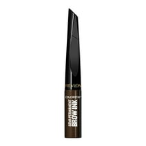 Revlon ColorStay Semi-Permanent Brow Ink Waterproof Eyebrow Enhancer Gel, 355 Dark Brown Ink, 0.09 fl oz.