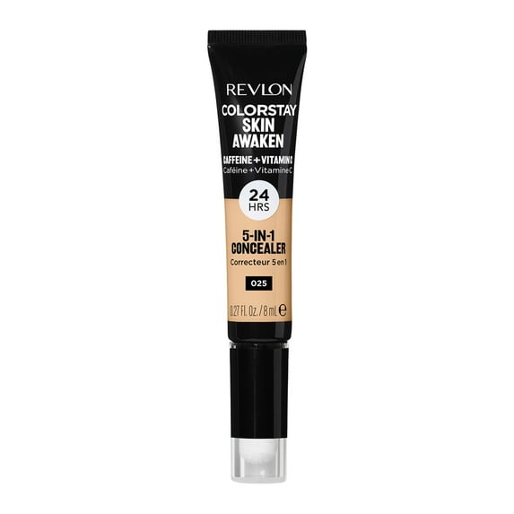 Revlon ColorStay Skin Awaken Cream Concealer Makeup, Longwear, 025 Light Beige, 0.27 fl oz