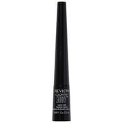 Revlon ColorStay Skinny Liquid Eyeliner, Waterproof, Smudgeproof, Longwearing Eye Makeup with Ultra-fine Tip, Black Out, 0.08 oz
