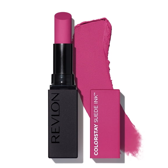 Revlon ColorStay Suede Ink Lightweight Matte Lipstick with Vitamin E, 010 Tunnel Vision, 0.09 oz