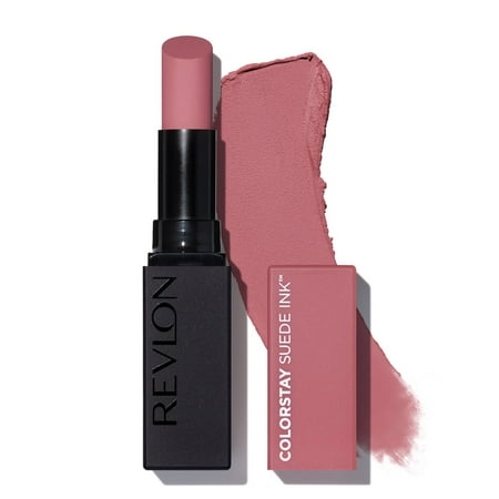Revlon ColorStay Suede Ink Lightweight Matte Lipstick with Vitamin E, 008 That Girl