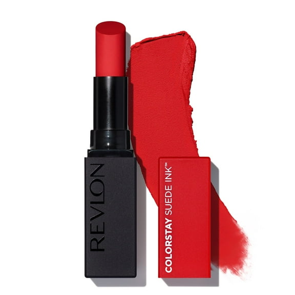 Revlon ColorStay Suede Ink Lightweight Matte Lipstick with Vitamin E, 015 Lip Boom