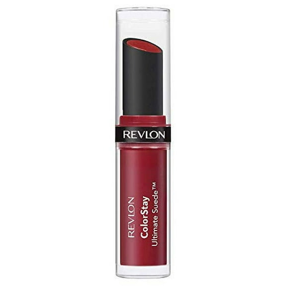 Revlon ColorStay Ultimate Suede Lipstick, Longwear Soft, Ultra-Hydrating High-Impact Lip Color, Formulated with Vitamin E, Ingenue (002), 0.09 oz