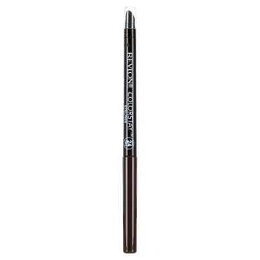 Revlon ColorStay Waterproof Eyeliner Pencil, Built-In Sharpener, 202 Black Brown, 0.01 oz