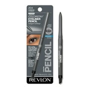 Revlon ColorStay Waterproof Eyeliner Pencil, Built-In Sharpener, 204 Charcoal, 0.01 oz