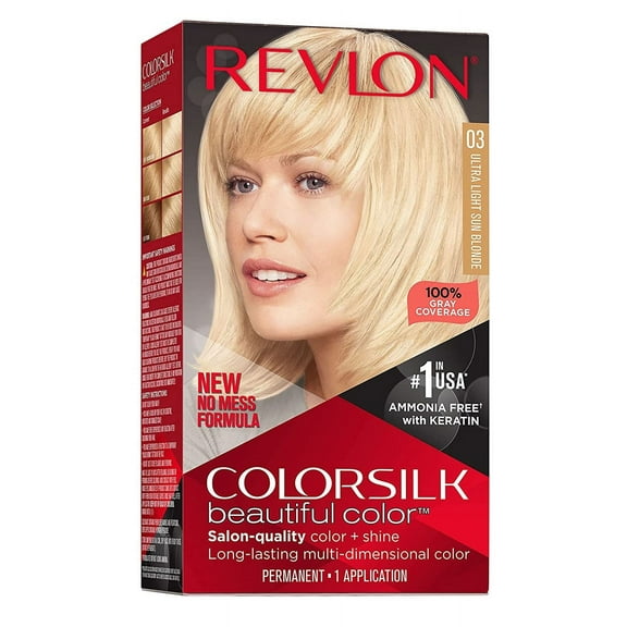 Revlon Colorsilk #03 Ultra Light Sun Blonde (Pack of 3)